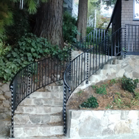 Wrought Iron Napa, Staircase