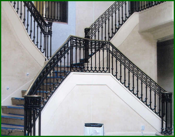 Wrought Iron Stair Railings - Berkeley