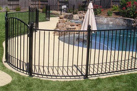 Wrought Iron Pool Fence Berkeley