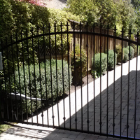 Wrought Iron Driveway gate, Richmond