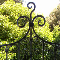 Berkeley, Ornamental Iron